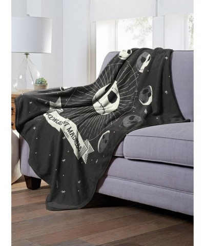 The Nightmare Before Christmas Phases Of Jack Throw Blanket $27.55 Blankets