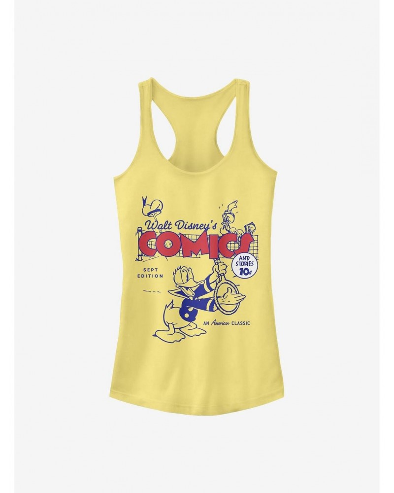 Disney Donald Duck Donalds Comic Cover Girls Tank $8.22 Tanks