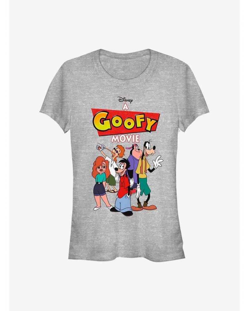 Disney A Goofy Movie Logo Group Girls T-Shirt $9.96 T-Shirts