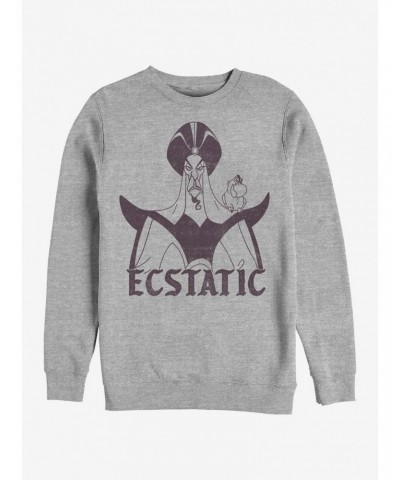 Disney Villains Ecstatic Jafar Crew Sweatshirt $16.97 Sweatshirts