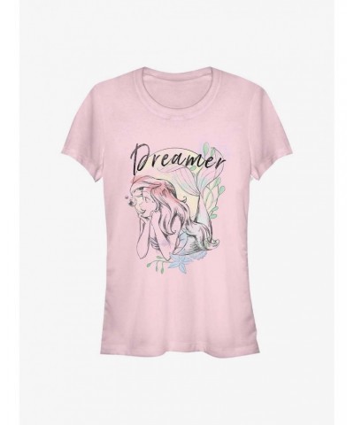 Disney The Little Mermaid Dreamer Girls T-Shirt $10.46 T-Shirts