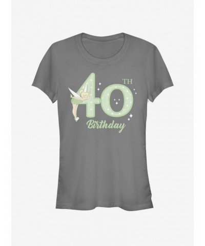 Disney Peter Pan Tink 40Th Birthday Girls T-Shirt $7.72 T-Shirts