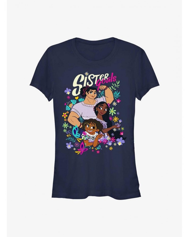 Disney Encanto Sister Goals Girl's T-Shirt $10.96 T-Shirts