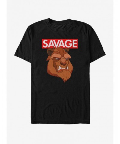 Disney Beauty And The Beast Savage Beast T-Shirt $8.60 T-Shirts