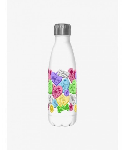 Disney Mickey Mouse Candy Hearts Water Bottle $12.45 Water Bottles