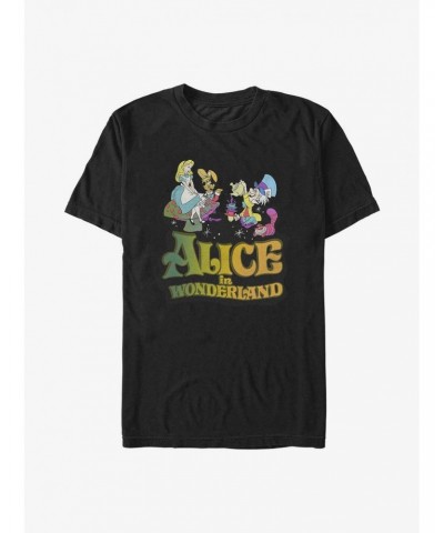 Disney Alice In Wonderland Trippy T-Shirt $8.13 T-Shirts