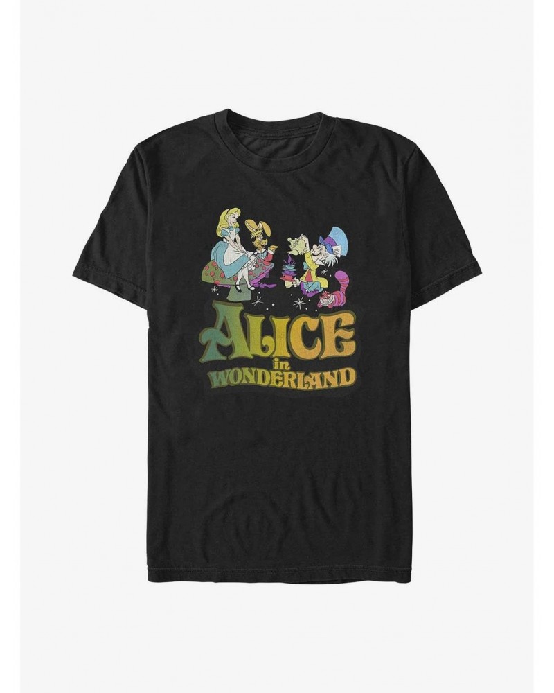 Disney Alice In Wonderland Trippy T-Shirt $8.13 T-Shirts