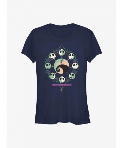 Disney The Nightmare Before Christmas Forever and Always Girls T-Shirt $7.72 T-Shirts