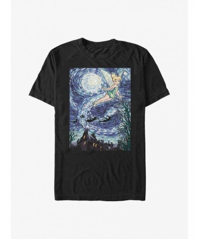 Disney Tinker Bell Starry Night Fairy Extra Soft T-Shirt $9.57 T-Shirts