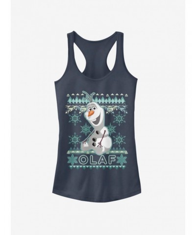 Disney Frozen Olaf Fade X-Mas Girls Tank $10.21 Tanks