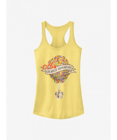 Disney Pixar Up His Greatest Adventure Girls Tank $11.45 Tanks