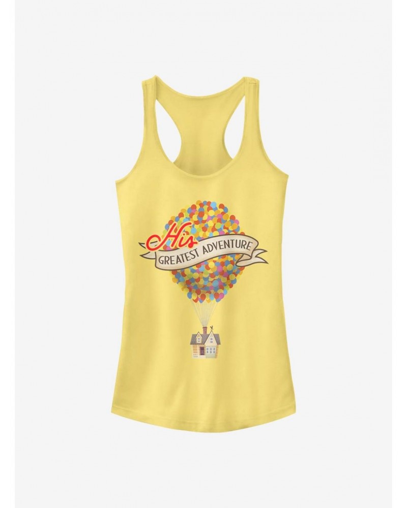 Disney Pixar Up His Greatest Adventure Girls Tank $11.45 Tanks