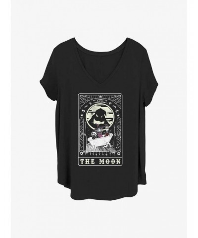 Disney The Nightmare Before Christmas The Moon Girls T-Shirt Plus Size $13.58 T-Shirts