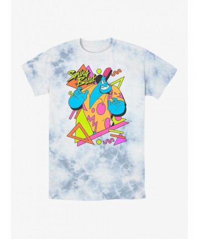 Disney Aladdin Spring Break Genie Tie-Dye T-Shirt $11.91 T-Shirts