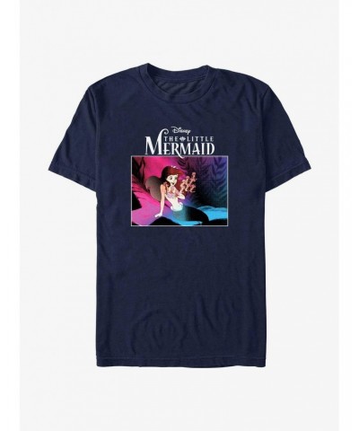 Disney The Little Mermaid Classic Poster T-Shirt $7.89 T-Shirts