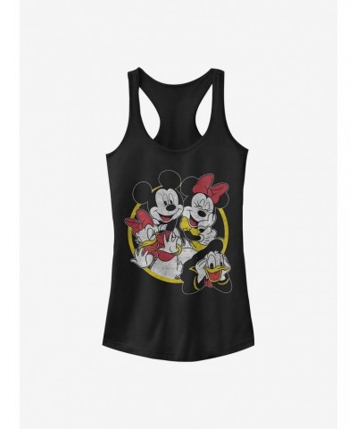 Disney Mickey Mouse Disney Mickey Mouse Group Girls Tank $8.72 Tanks