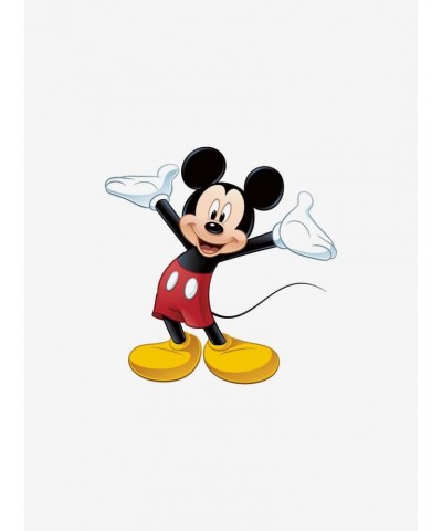 Disney Mickey & Friends Mickey Mouse Peel & Stick Giant Wall Decal $9.21 Decals