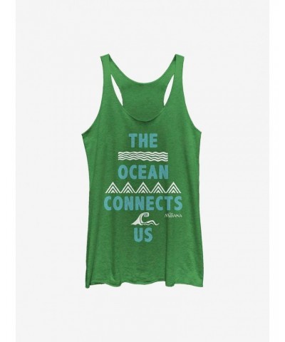 Disney Moana The Ocean Connects Us Girls Tank $10.10 Tanks