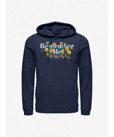 Disney Pixar Coco Remember Me Marigolds Hoodie $13.92 Hoodies