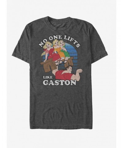 Disney No One Lifts Like Gaston T-Shirt $11.23 T-Shirts