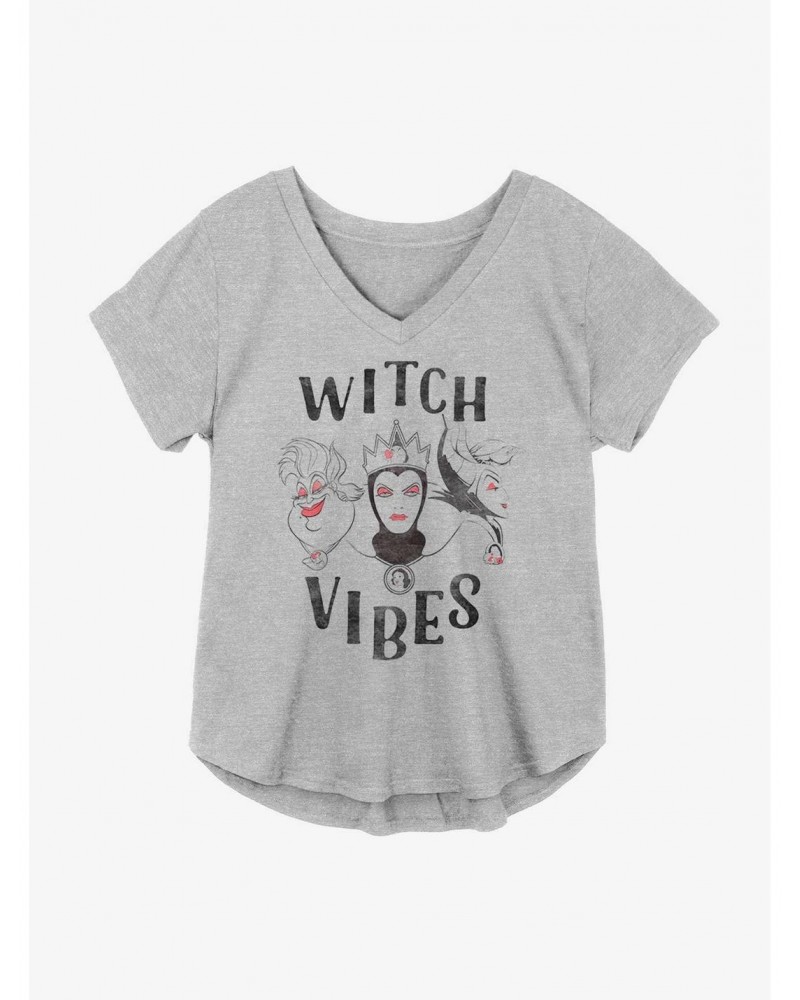 Disney Villains Witch Vibes Girls Plus Size T-Shirt $12.14 T-Shirts