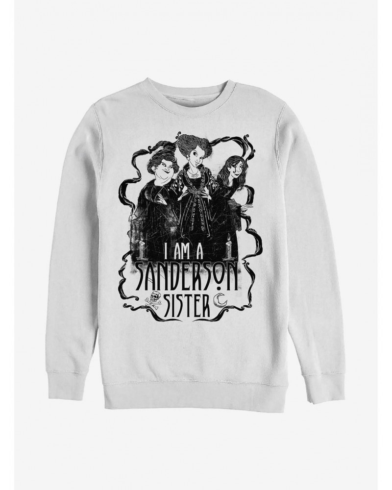 Disney Hocus Pocus Sanderson Sister Crew Sweatshirt $15.13 Sweatshirts