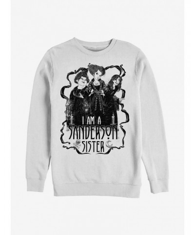 Disney Hocus Pocus Sanderson Sister Crew Sweatshirt $15.13 Sweatshirts