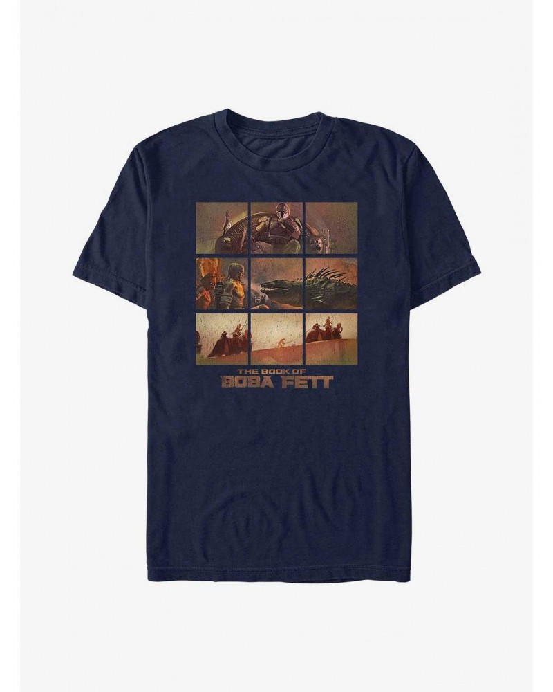 Star Wars The Book Of Boba Fett Desert Palace Nvy T $8.13 T-Shirts