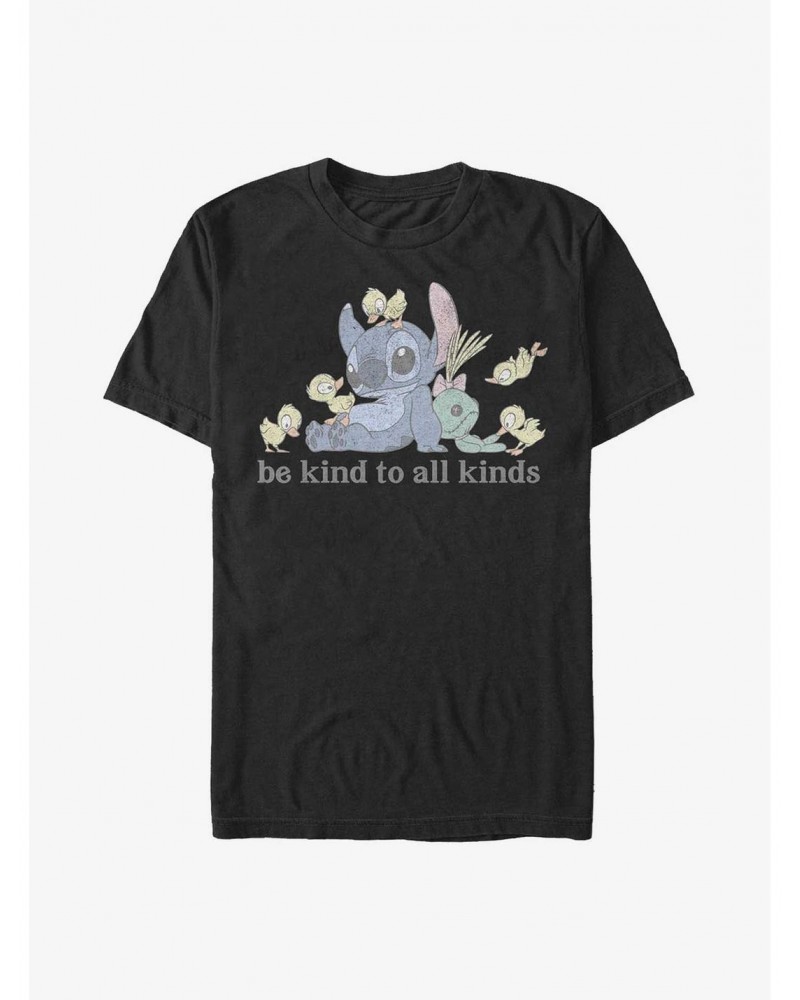 Disney Lilo & Stitch Be Kind To All Kinds T-Shirt $10.52 T-Shirts