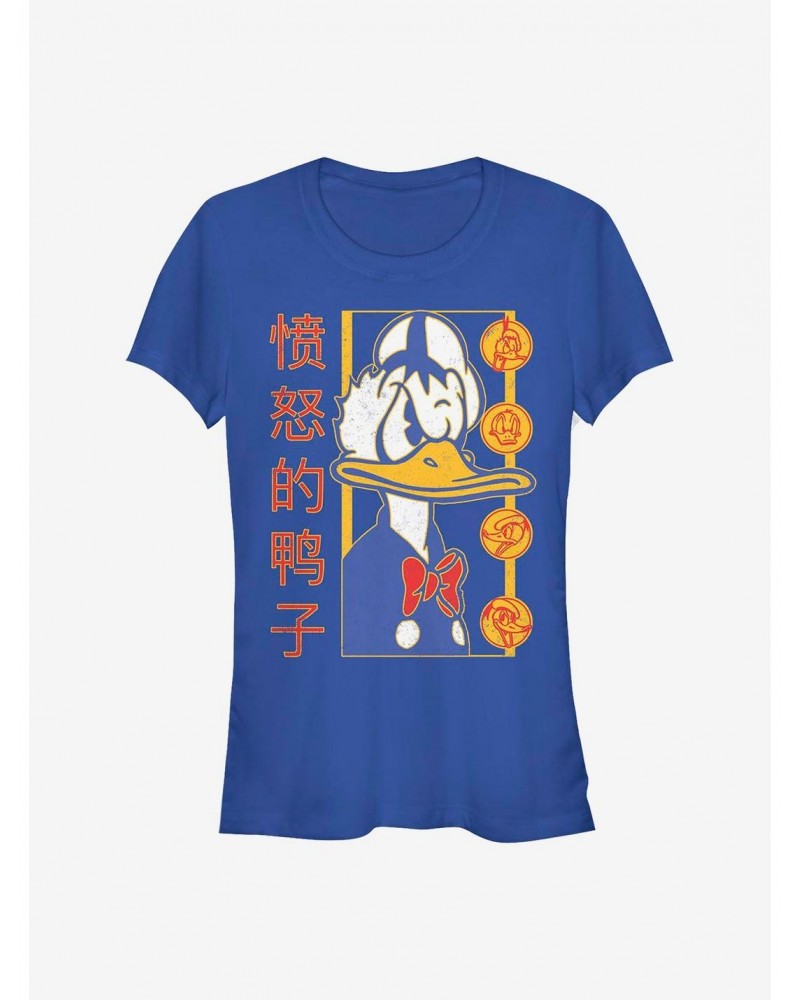 Disney Donald Duck Angry Duck Girls T-Shirt $10.21 T-Shirts