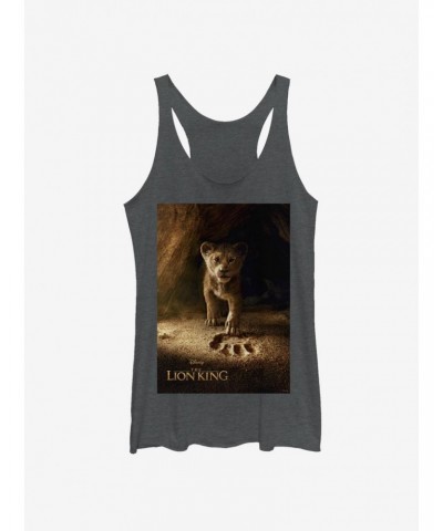 Disney The Lion King 2019 Simba Poster Girls Tank $12.95 Tanks