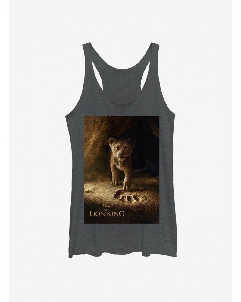 Disney The Lion King 2019 Simba Poster Girls Tank $12.95 Tanks