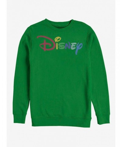 Disney Classic Multicolor Disney Log Crew Sweatshirt $15.13 Sweatshirts