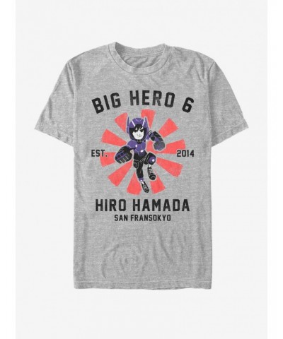 Disney Pixar Big Hero 6 Hiro Collegiate T-Shirt $10.04 T-Shirts