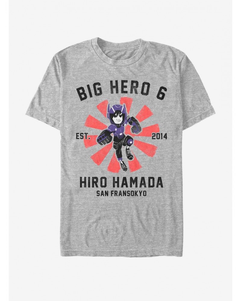 Disney Pixar Big Hero 6 Hiro Collegiate T-Shirt $10.04 T-Shirts