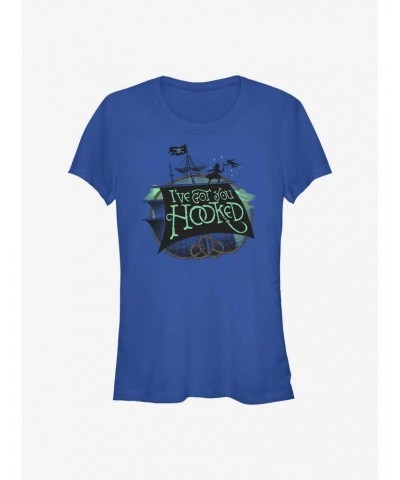 Disney Peter Pan & Wendy I've Got You Hooked Girls T-Shirt $7.47 T-Shirts