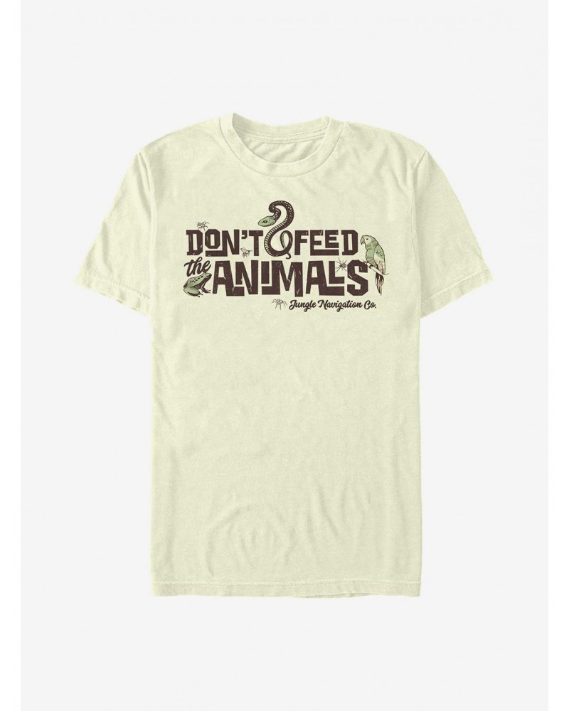 Disney Jungle Cruise Don't Feed The Animals T-Shirt $9.56 T-Shirts