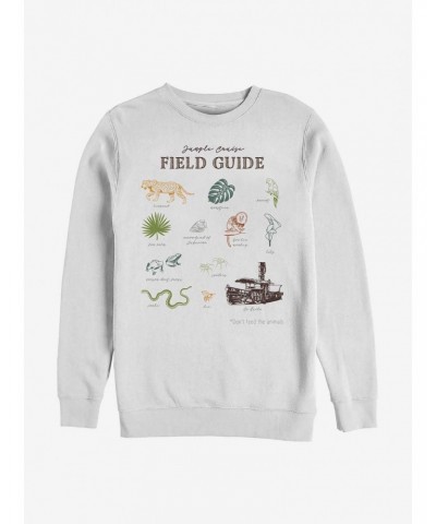 Disney Jungle Cruise Field Guide Crew Sweatshirt $16.61 Sweatshirts