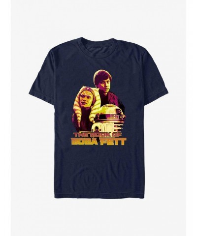 Star Wars The Book Of Boba Fett Boba Cluster T-Shirt $8.13 T-Shirts