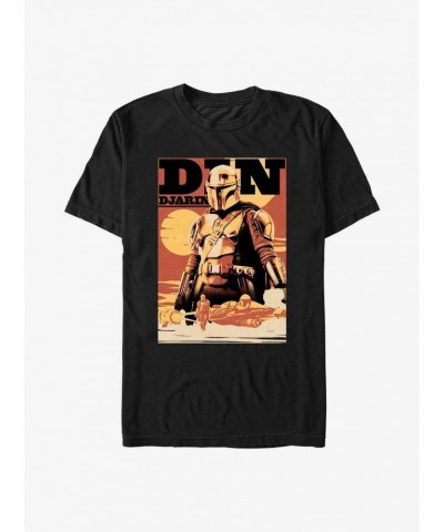 Star Wars The Book Of Boba Fett Din Djarin The Mandalorian T-Shirt $10.28 T-Shirts