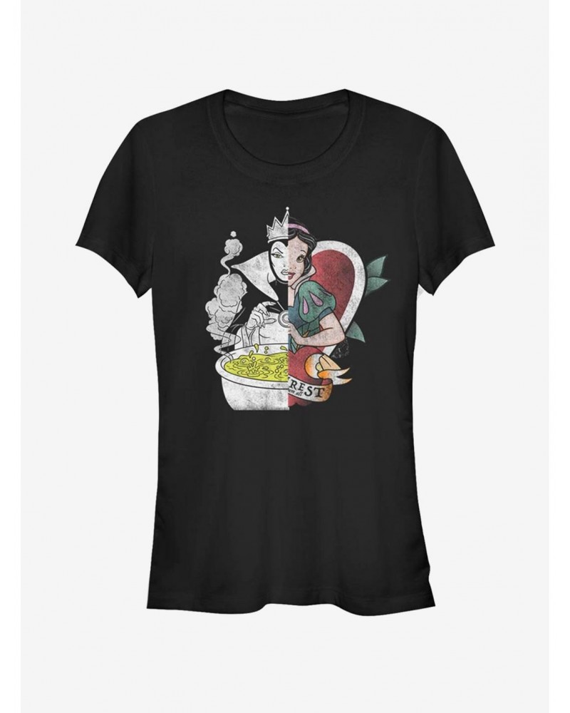 Disney Snow White Snow Split Girls T-Shirt $10.21 T-Shirts