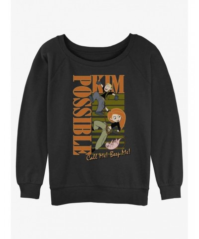 Disney Kim Possible Swingin' Girls Slouchy Sweatshirt $17.34 Sweatshirts