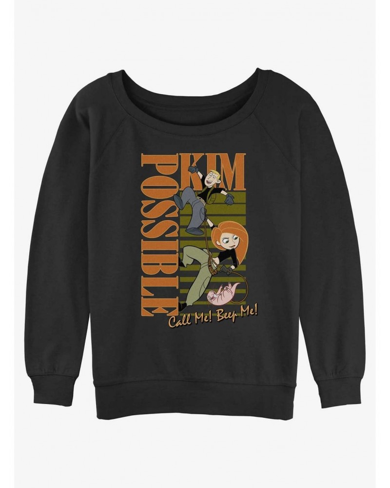 Disney Kim Possible Swingin' Girls Slouchy Sweatshirt $17.34 Sweatshirts