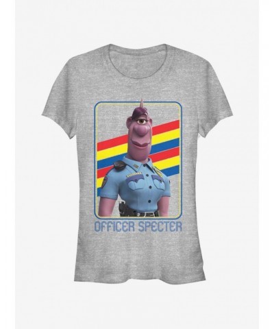 Disney Pixar Onward Officer Specter Rainbow Girls T-Shirt $8.22 T-Shirts