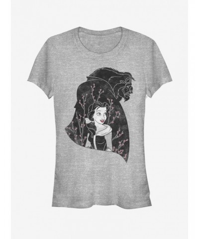 Disney Beauty And The Beast In My Heart Girls T-Shirt $9.71 T-Shirts