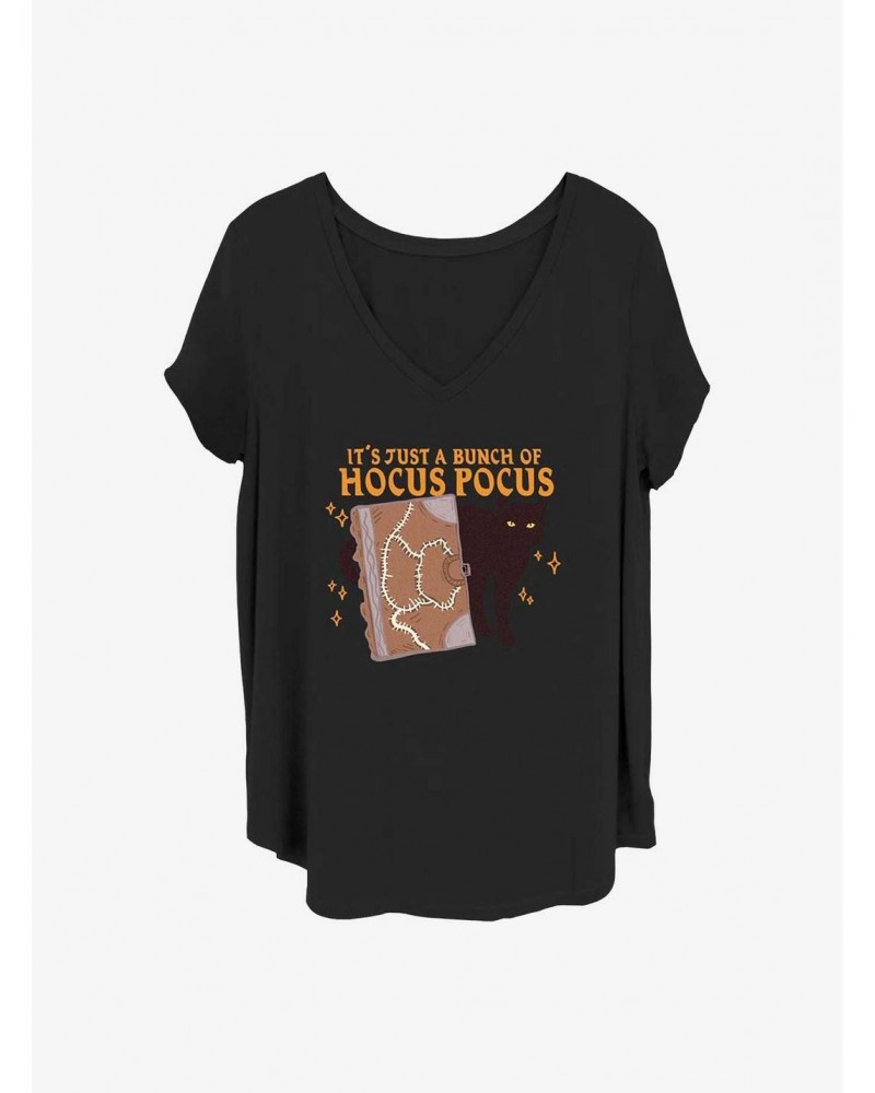 Disney Hocus Pocus Binx and Book Girls T-Shirt Plus Size $13.87 T-Shirts