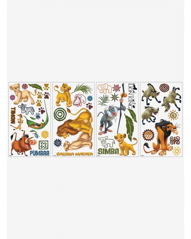 Disney The Lion King Peel & Stick Wall Decals $6.99 Decals