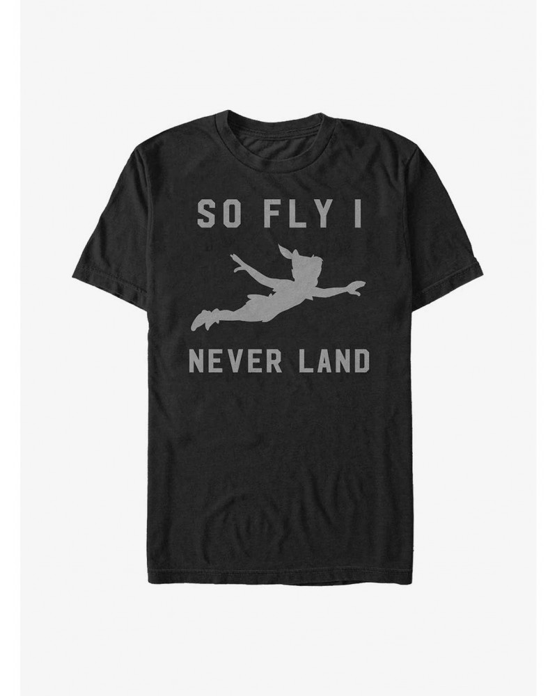 Disney Peter Pan So Fly I Never Land T-Shirt $9.80 T-Shirts