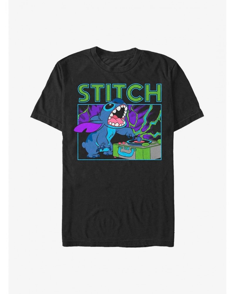 Dsny Lilo Stch Dj Stitch T-Shirt $8.84 T-Shirts