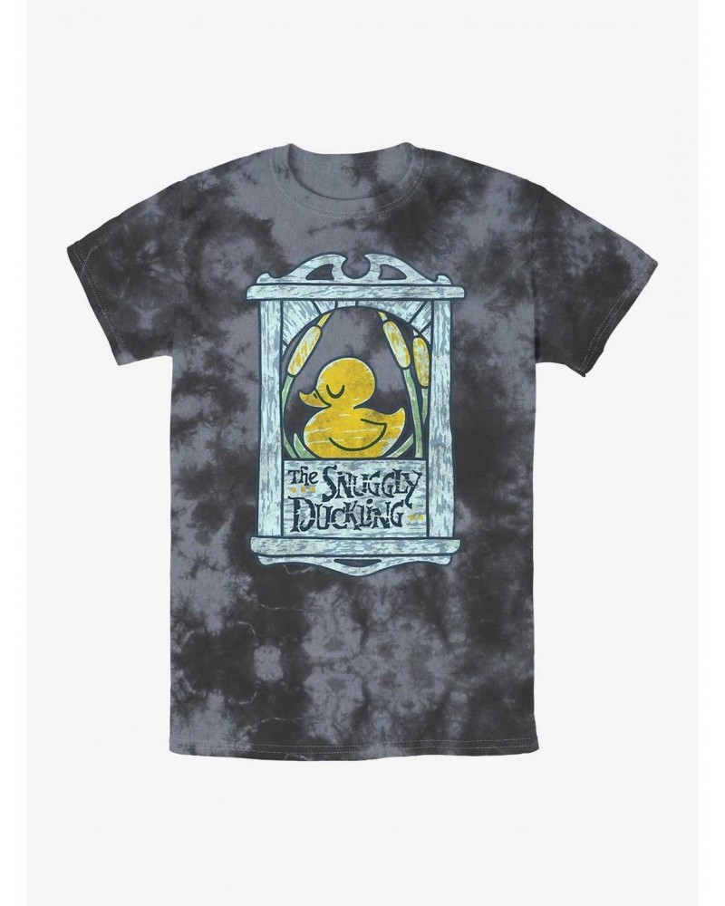 Disney Tangled Snuggly Duckling Tie-Dye T-Shirt $9.32 T-Shirts